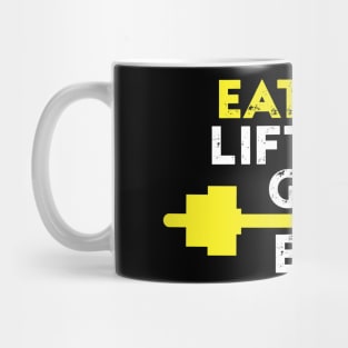 Eat Big Lift Big Get Big - Best Fitness Gifts - Funny Gym Mug